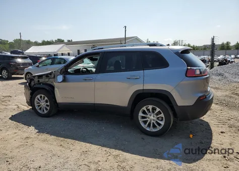2021 Jeep Cherokee Latitude из США, поврежденный, VIN 1C4PJLCB1MD168951